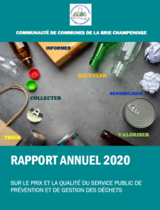 Rapport annuel services déchets 2020