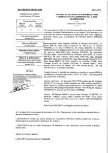 Délibérations du conseil communautaire du 15 mars 2023