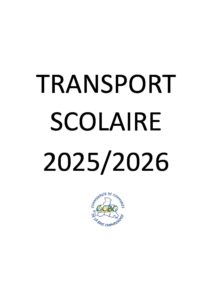 Inscriptions transport scolaire – les inscriptions sont ouvertes